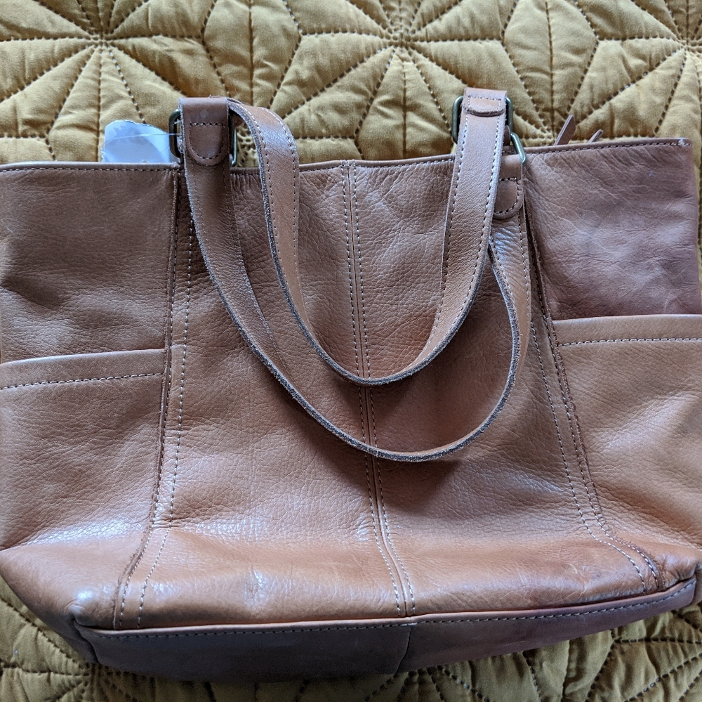 NWOT leather handbag